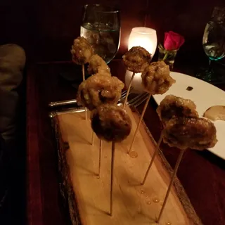 Lobster Sausage Pops