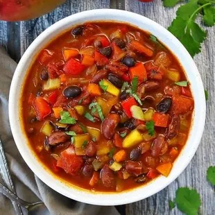 Vegetable chili