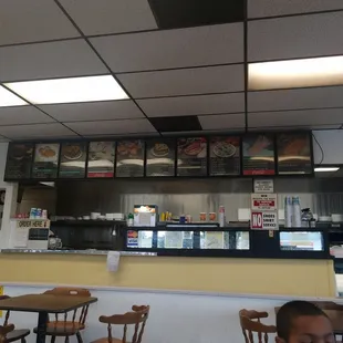 Menu board