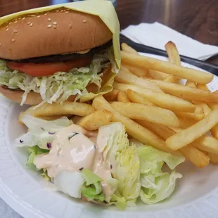Cheeseburger special