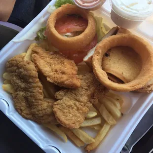 Chicken Strip Plate