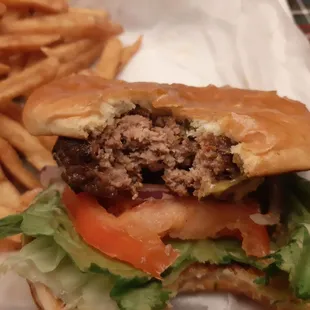 WTF Burger ordered medium... Way over cooked... Tasted like burnt grill!!!