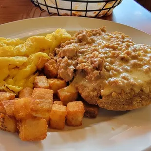 Chicken fried steak? Yes.