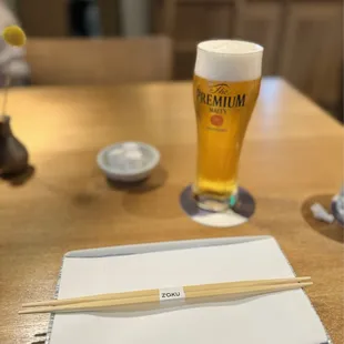 drink, sushi and sashimi