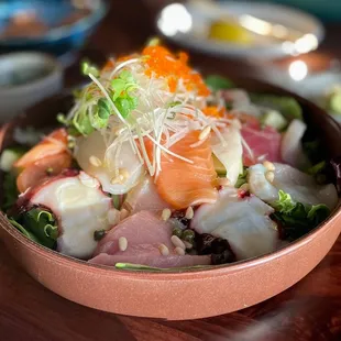 Sashimi Salad
