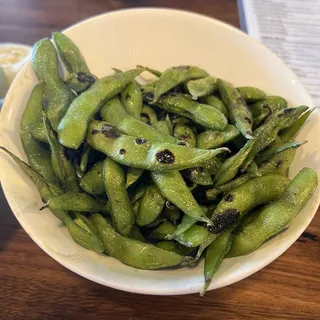 Grilled Edamame