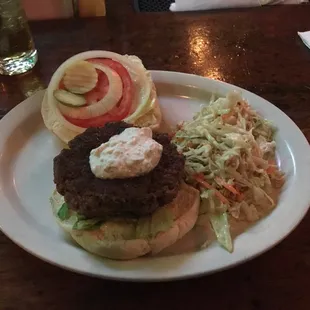 Black and Blue Burger