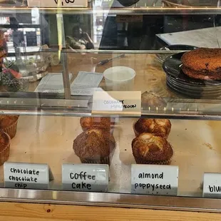 a variety of baked goods