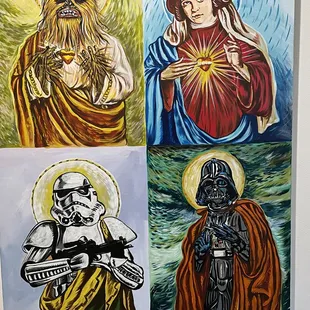 Star Wars themed art