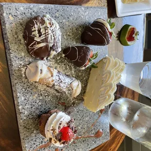 Dessert sampler