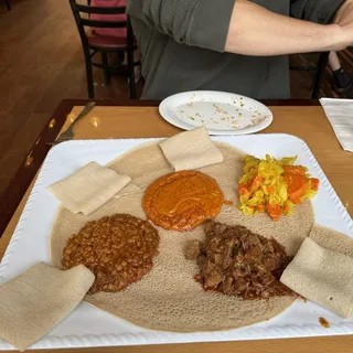 Choose any 3 vegan dishes