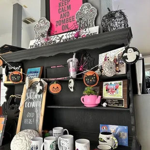 Decor right when you walk in.