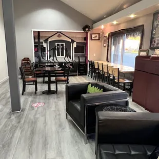 Cute seating area!