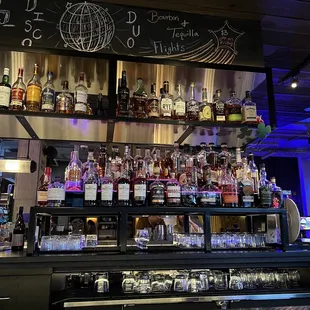 Bar and Bourbon Selection