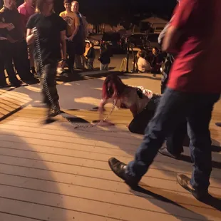 Had the best time tonight on the Sierra Rail roads Zombie train!