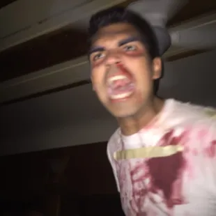 Had the best time tonight on the Sierra Rail roads Zombie train!