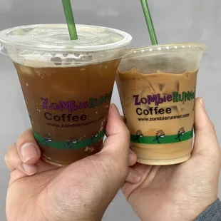 Zombie Fizz and Latte