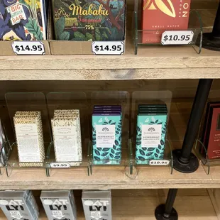 chocolate bars, they have dandelion!