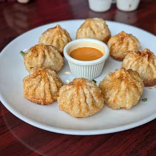 Fried chicken momo