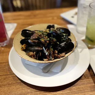 Mussels appetizer $18 (8/2023)