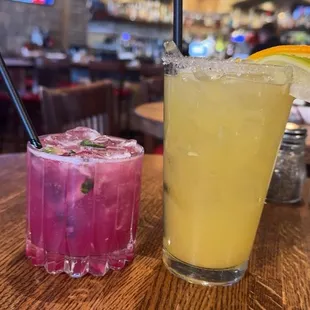 Prickly Pear Picnic and Margarita.