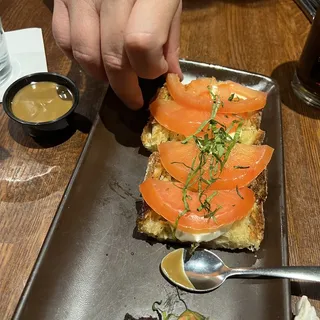 Local Tomato Mozzarella Bruschetta