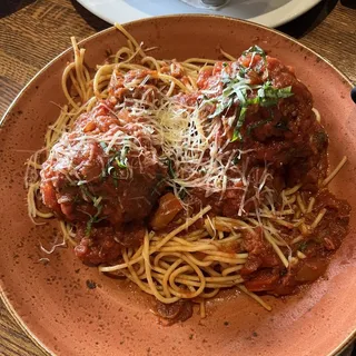 Spaghetti and Meatballs