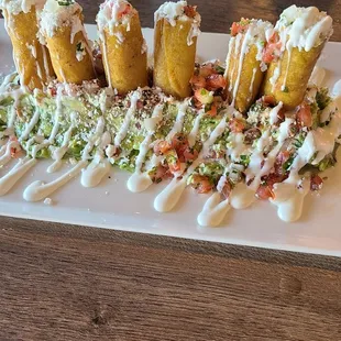 Delicious Rolled Tacos!