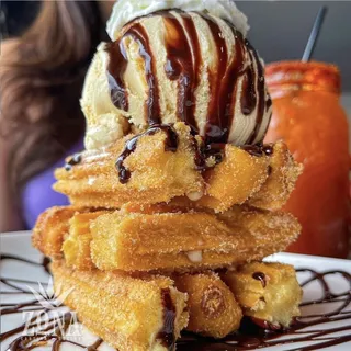 Cinnamon Churro Tower