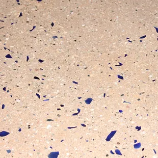 a close up view of a floor