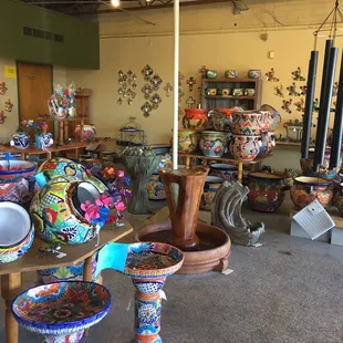 Garden and patio decor.