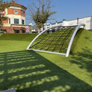 Fun kids climbing gym