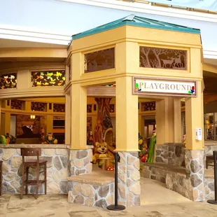 This is the kids playground.