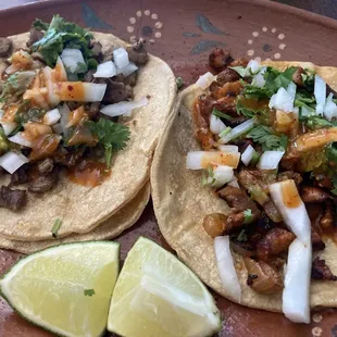 Jefe Tacos (asada, el pastor) are only $3 apiece on Tuesdays