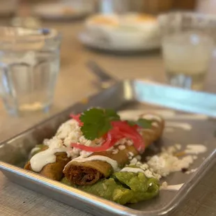 Tacos de papa (potato) Yum