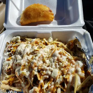 Mazorca Desgranada - Corn off the cob with chicken and bacon