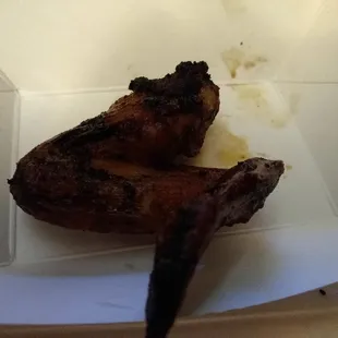 Plain wing, no sauce.