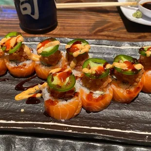 food, sushi and sashimi