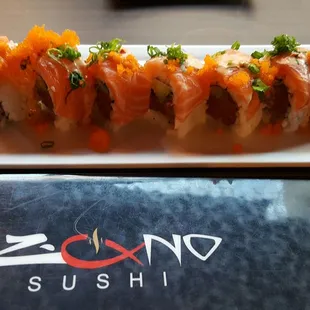 Pink Panther Roll (06/19/17). #Glendale JapaneseFood #Sushi #Seafood #FoodPics #FoodPorn