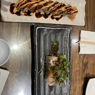 Cilantro Albacore Roll Tiger Roll