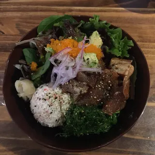 Sesame Albacore Poke Bowl