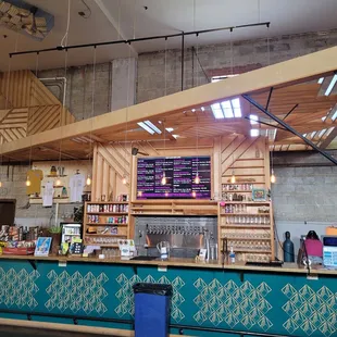 bar area