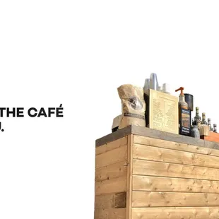 Don't bring coffee, bring the café