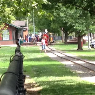 The Gage Park Train getting loaded for it's next trip