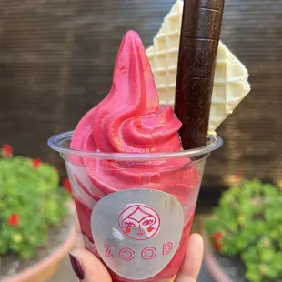 Pomegranate Softserve