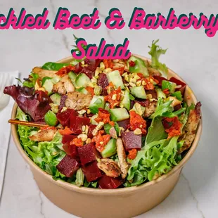 Pickled Beet &amp; Barberry Salad