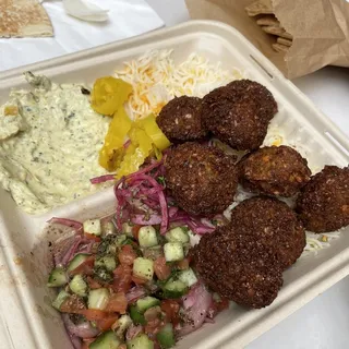 Falafel Rice Plate