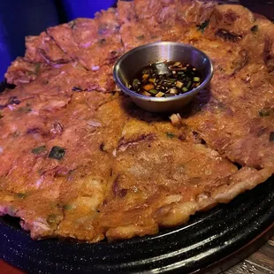 Kimchi pancake