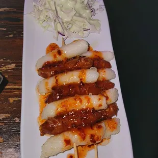 So-dduk so-dduk (one of my fave drinking snacks)