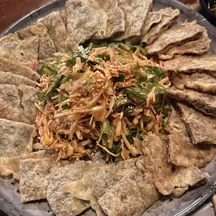 육전 pan-fried battered beef / Beef pancake